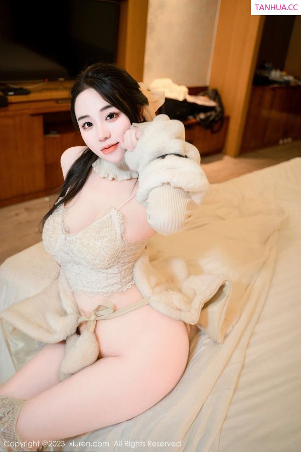   [XiuRen]高清写真图 2023.07.04 No.7018 汐汐爱吃草莓 蕾丝内衣第51张图片